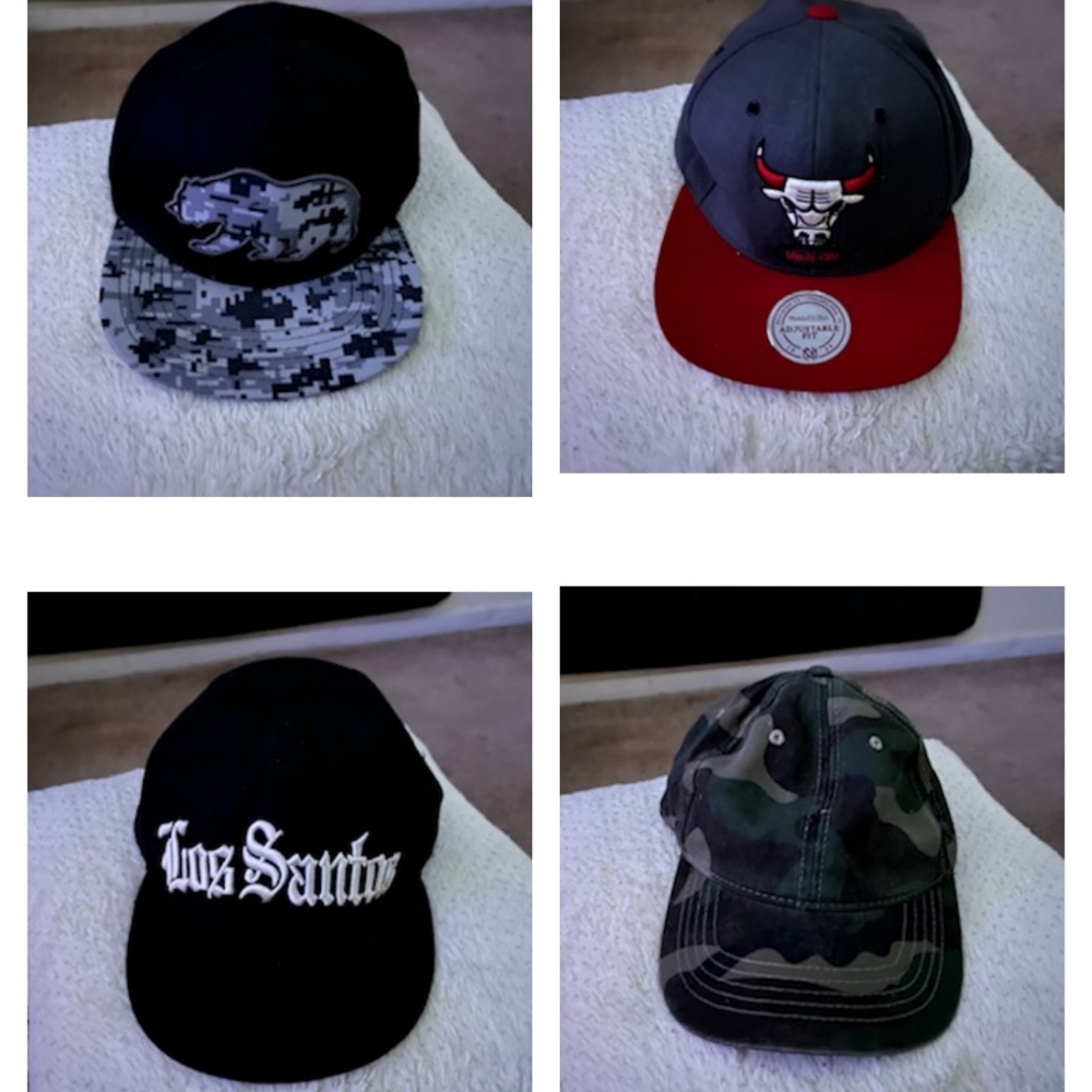 Four hats